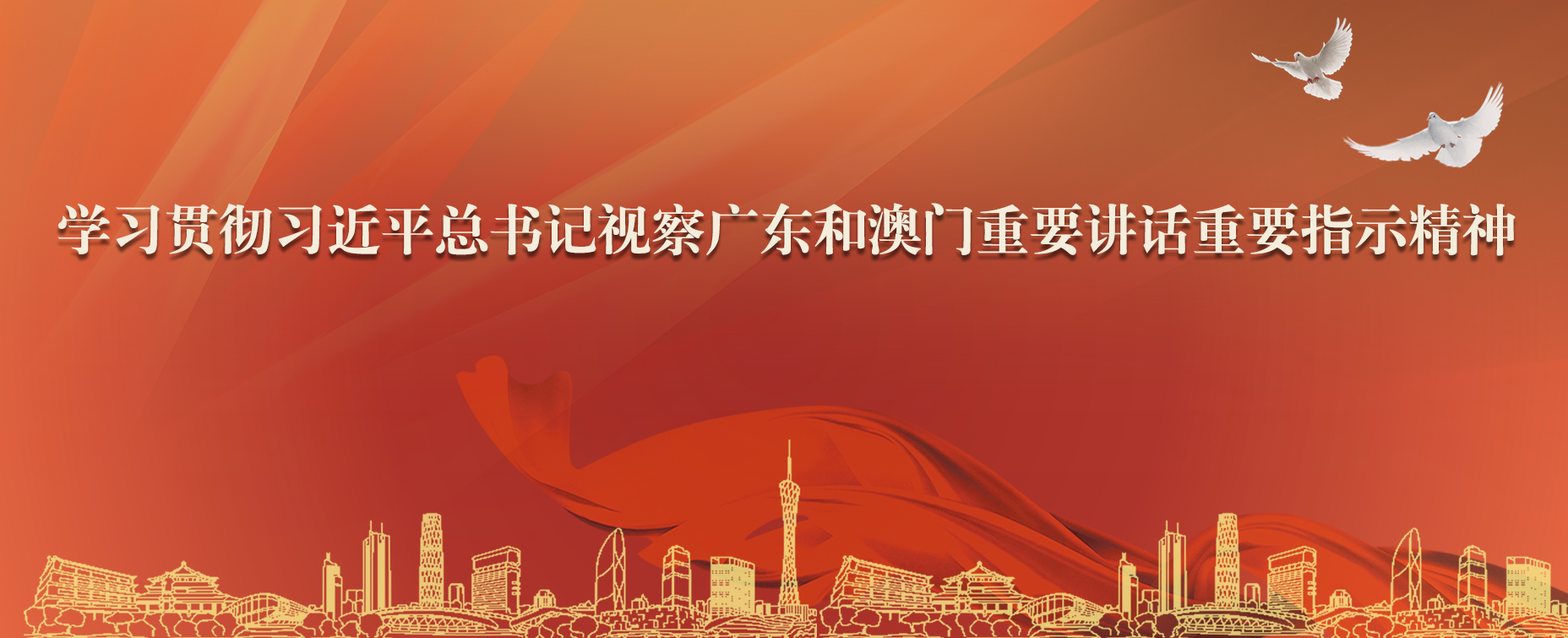 學習貫徹習近平總書記視察廣東和澳門重要講話重要指示精神